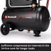 EINHELL TC-AC 190/24/8 I OF Oil-Free Compressor, 1100 W, 24 L Tank, 8 bar, Black