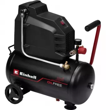 EINHELL TC-AC 190/24/8 I OF Oil-Free Compressor, 1100 W, 24 L Tank, 8 bar, Black