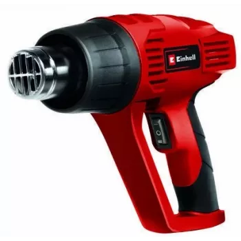 Einhell TC-HA 2000/1 karšto oro pūtiklis 2000 W 550°C 500 l/min su 4 antgaliais ir grandikliu raudonas
