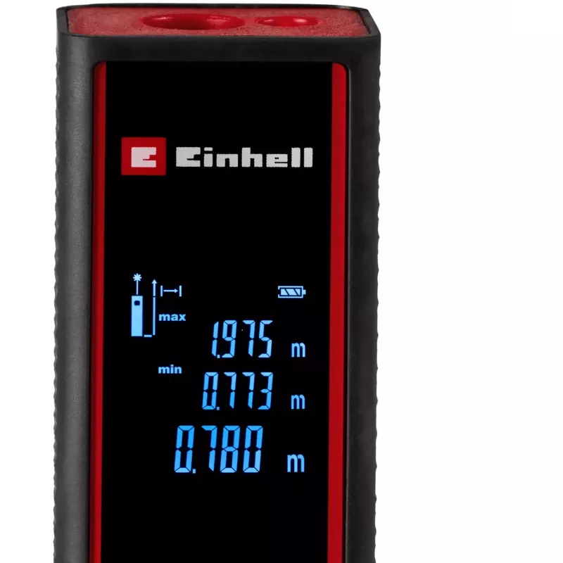 EINHELL TC-LD 40 R lazerinis atstumo matuoklis 40 m (juodas/raudonas)