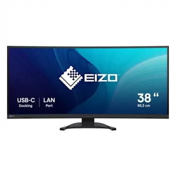 EIZO FlexScan EV3851X-BK 37,5 inch IPS Black Monitor, 3840x1600, USB-C 90W, DP, 2x HDMI, 4x USB-A, Black