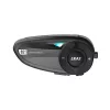 EJEAS Q2 Motociklo Intercom su Bluetooth 5.1, 800m diapazonu, IP65, DSP & CVC triukšmo slopinimu, FM radiju, balso asistentu, USB-C, iki 20h pokalbio laiko