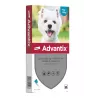 ELANCO Advantix Spot-On tirpalas mažiems šunims 4-10 kg, 4 pipetės x 1 ml