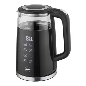 Eldom C540 Elektrinis virdulys 1,7L 2000W Nerūdijantis plienas Sidabrinis/Juodas