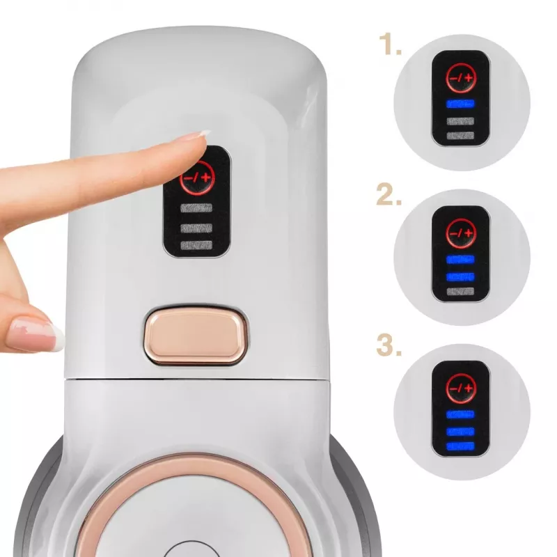 ELDOM OB210 belaidis 2-in-1 dulkių siurblys su lazda ir nešiojamas, 22.2V Li-ion, 40 min veikimo, HEPA, LED šepetys, sidabrinis