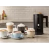 ELDOM SI560C pieno plakiklis juodas - 500W automatinis karšto ir šalto pieno plakimas, 300ml pašildymas, nerūdijantis plienas