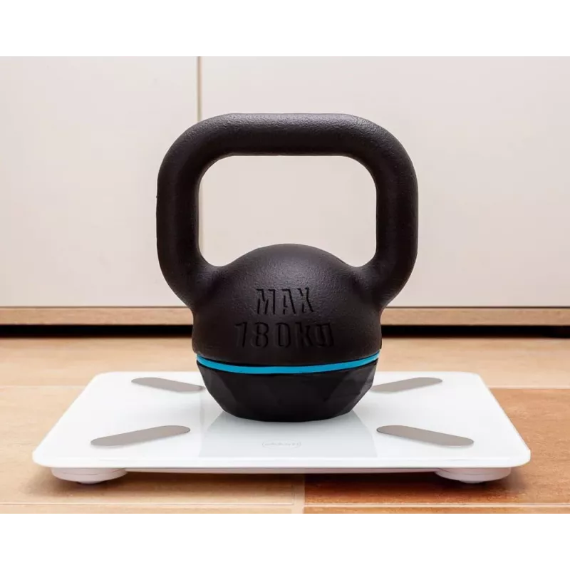 ELDOM Smart Personal Scale TWO550B ULLIE su 12 kūno rodiklių, Bluetooth ir programėle