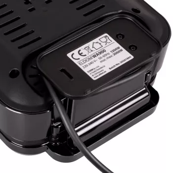 ELDOM WA900 vaflinė 1200W juoda