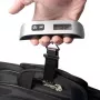 ELDOM WB10 Skaitmeninės lagaminų svarstyklės 50 kg su apšviestu LCD ekranu