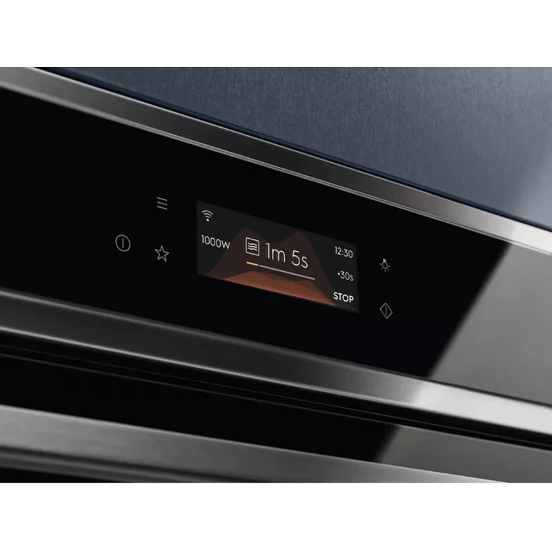 Electrolux EOC8P39WX Įmontuojama Viena Orkaitė su Pirolitiniu Apsivalymu, 71L, A+ Energijos Klasė, Nerūdijantis Plienas