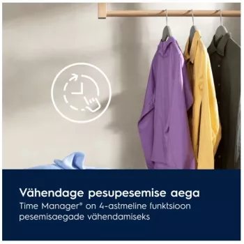 Electrolux EW6F8492E 9kg 1400rpm Skalbimo mašina su inverterio varikliu (A energijos klasė, balta)