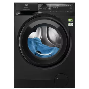Electrolux EW8FG5602CDE laisvai pastatoma priekinio pakrovimo skalbimo mašina su UltraCare ir garų programa, 10 kg, 1600 aps./min, juoda