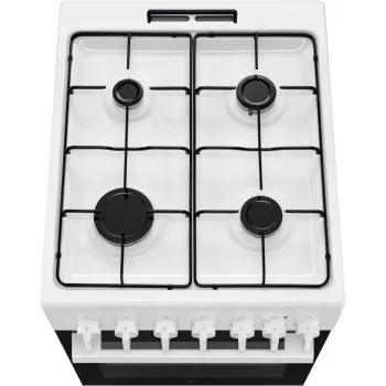 Electrolux LKK520032W laisvai stovintis dujinis viršus su elektrine orkaite, 50 cm, balta