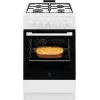 Electrolux LKK520032W laisvai stovintis dujinis viršus su elektrine orkaite, 50 cm, balta
