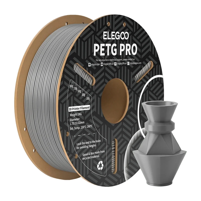 ELEGOO Filament PETG Pro (Pilka)