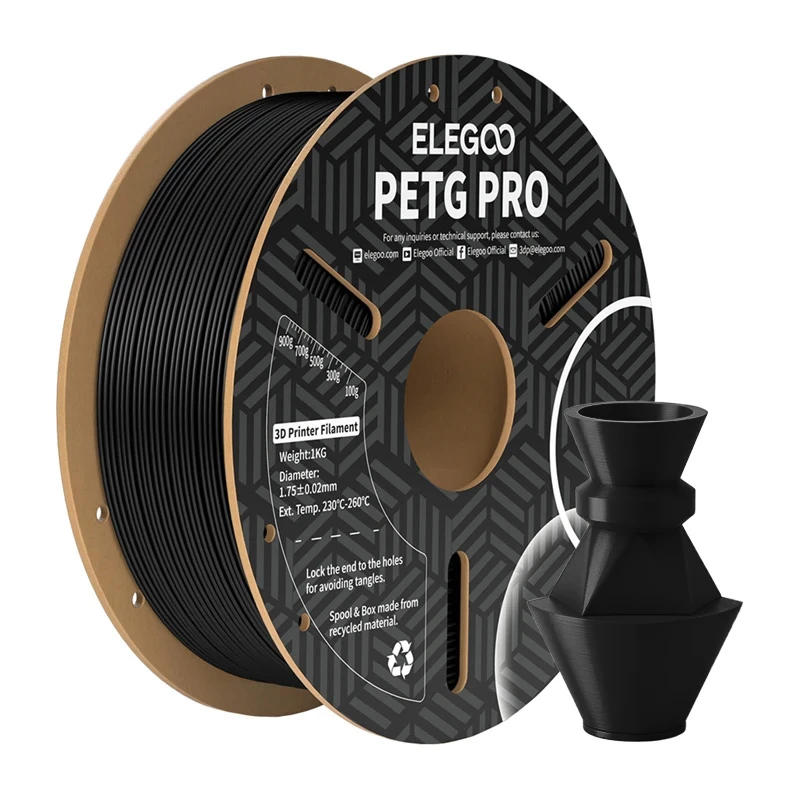 ELEGOO PETG Pro Filament (Black) 1,75mm 1kg