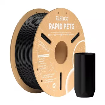 ELEGOO Rapid PETG Filament (Juoda) | ITwork.lt