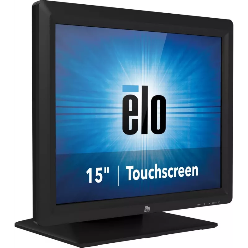 ELOTOUCH ET1517L 15 colių jutiklinis monitorius, XGA 1024x768, AccuTouch varžinis, VGA, DVI-D, USB, pilkas