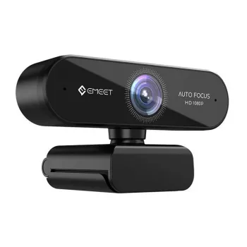 EMEET SmartCam Nova Webcam – 1080p Full HD, Dual Mic su AI triukšmo slopinimu, privatumo užsklanda, USB