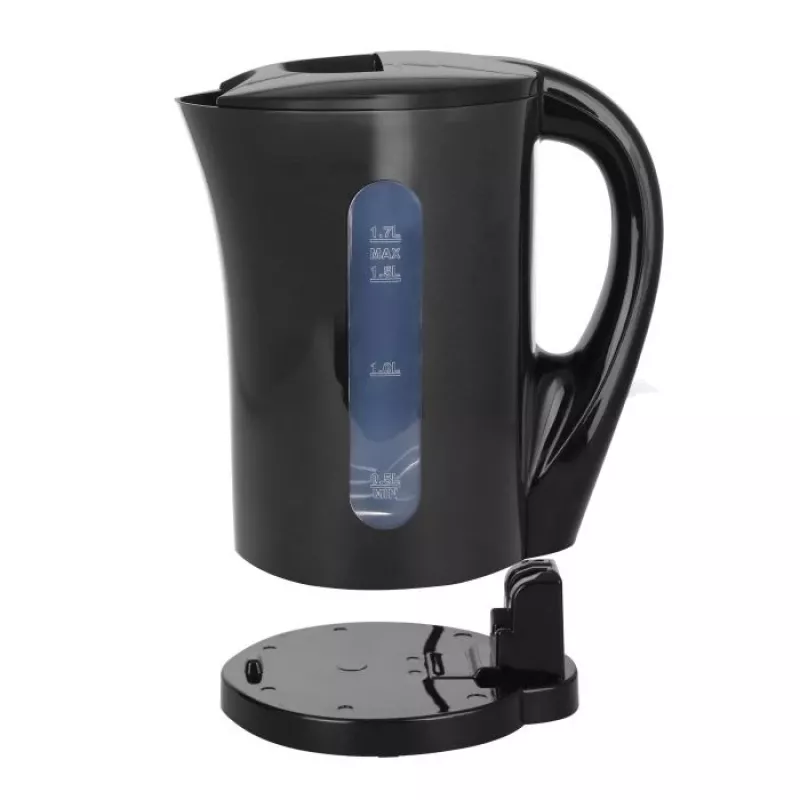 Emerio WK-123483 elektrinis virdulys 1,7 l juodas 2200 W belaidis su vandens lygio indikatoriumi