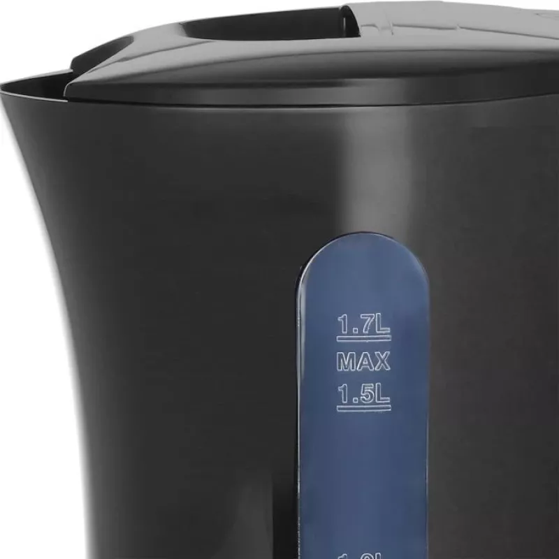 Emerio WK-123483 elektrinis virdulys 1,7 l juodas 2200 W belaidis su vandens lygio indikatoriumi