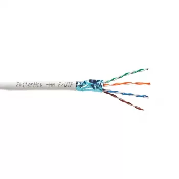 EMITER Emitter Net FTP (F/UTP) Cat.5e 350MHz kabelis, 4x2x24 AWG viela, PVC