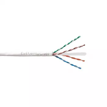Emiter Net UTP Cat.6 450MHz Solid Copper 23AWG LS0H Bulk Cable