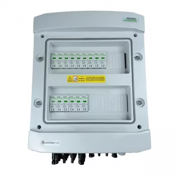 EMITER Switchgear Attached DC Hermetic IP65 EMITTER su Noark 1000V 2 tipo nuolatinės srovės apsaugos nuo viršįtampių įtaisu, 5x PV eilutė, 5x MPPT