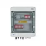 EMITER EM-1102_DCAC DC/AC fotovoltinis skirstytuvas hermetiškas IP65 su Dehn 1000V Type 2 apsauga nuo viršįtampių, 2 x PV string, 2 x MPPT // AC Dehn Type 2, 10A 3 fazės, RCD Type A 40A/300mA