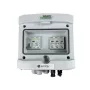 EMITER Switchgear Attached DCAC Hermetic IP65 EMITTER su Noark 1000V Type 1+2 DC ir AC apsauga nuo viršįtampių, 1 x PV eilutė, 1 x MPPT, 10A 1 fazė