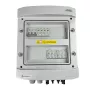 EMITER Switchgear Attached DCAC Hermetic IP65 su Noark 1000V Type 2 DC viršįtampio apsauga, 2 x PV String, 2 x MPPT // AC Noark Type 2, 10A 3-fazių