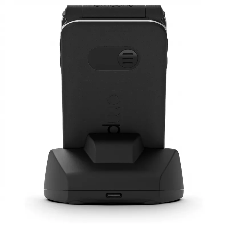 Emporia emporiaJOY V228 sulankstomas telefonas, 4G LTE, dideli mygtukai, 2.8 colių TFT ekranas, juodas