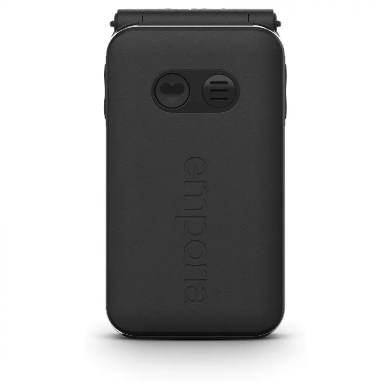 Emporia emporiaJOY V228 sulankstomas telefonas, 4G LTE, dideli mygtukai, 2.8 colių TFT ekranas, juodas