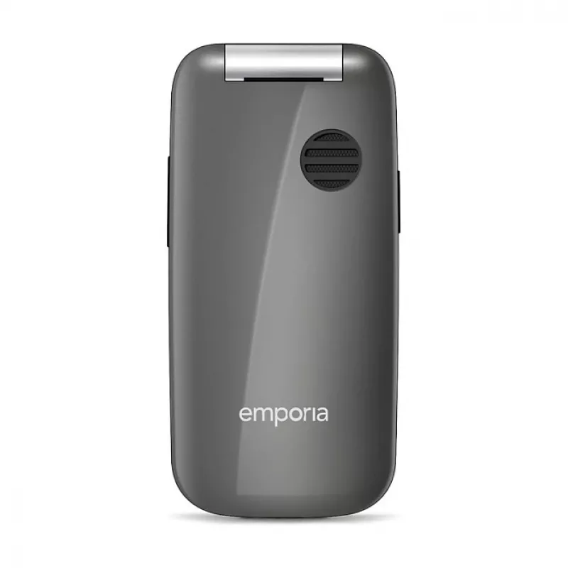 Emporia ONE V200i sulankstomas telefonas, 2,31 colio ekranas, dviguba SIM, SOS mygtukas, Space Grey/Silver