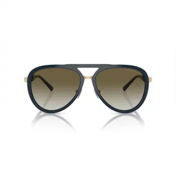 EMPORIO ARMANI EA2145-33598E Vyriški kvadratiniai akiniai nuo saulės matinė juoda tamsiai pilka 59mm