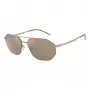 EMPORIO ARMANI EA2147-30025A Akiniai Vyriški Matine Juodi Pilki Stačiakampiai