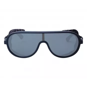 EMPORIO ARMANI EA4166Z58726G Pilot Akiniai Nuo Saulės Matiniai Juodi Pilkas Veidrodis