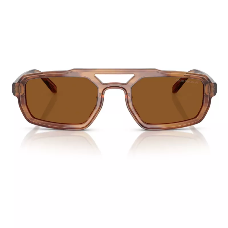 EMPORIO ARMANI EA4240U620373 Vyriški Akiniai nuo Saulės – Matinio Juodo Rėmelio, Tamsiai Pilki Lęšiai, 53 mm