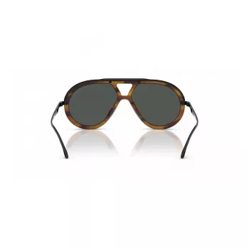 EMPORIO ARMANI EA4242U 621287 Vyriški Akiniai nuo Saulės Matinė Juoda Pilka 56mm
