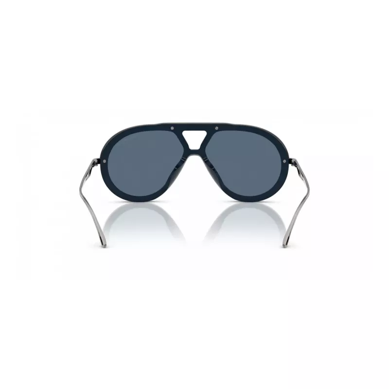 EMPORIO ARMANI EA4242U621380 Vyriški Akiniai nuo Saulės - Matinis Juodas Rėmelis, Pilki Gradientiniai Stiklai, 56mm