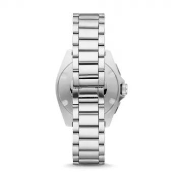 Emporio Armani Luigi vyriškas kvarcinis laikrodis AR11411 41mm juodas ciferblatas odinis dirželis
