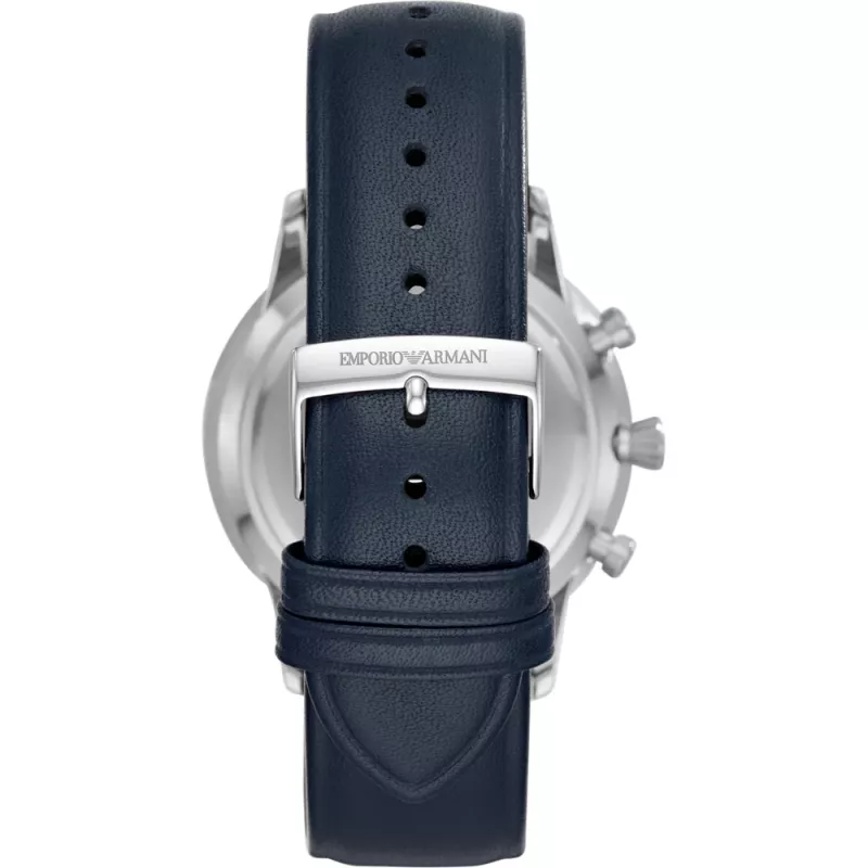 Emporio Armani Vyrų Luigi Chronografinis Laikrodis su Nerūdijančio Plieno Tinkleliu AR11226
