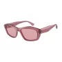 EMPORIO ARMANI Moteriški katinuko akies formos akiniai nuo saulės EA4187-554484 Skaidrūs pilki Pilkas gradientas 55/16/140 mm