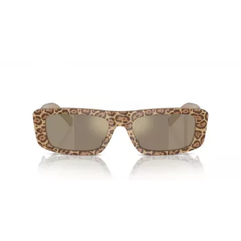 EMPORIO ARMANI Moteriški Saulės akiniai EA4229U61195A Cat Eye Skaidriai Pilkas Rėmelis Pilki Gradientiniai Lęšiai 55mm