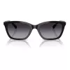 EMPORIO ARMANI Moteriški Akiniai Nuo Saulės EA4238F50178G - Juodas Acetato Rėmelis, Pilki Gradientiniai Stiklai 54mm
