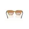 EMPORIO ARMANI Moteriški Akiniai Nuo Saulės EA4250U62692Q Cat Eye Skaidrūs Pilki 54mm