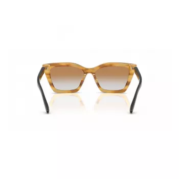 EMPORIO ARMANI Moteriški Akiniai Nuo Saulės EA4250U62692Q Cat Eye Skaidrūs Pilki 54mm