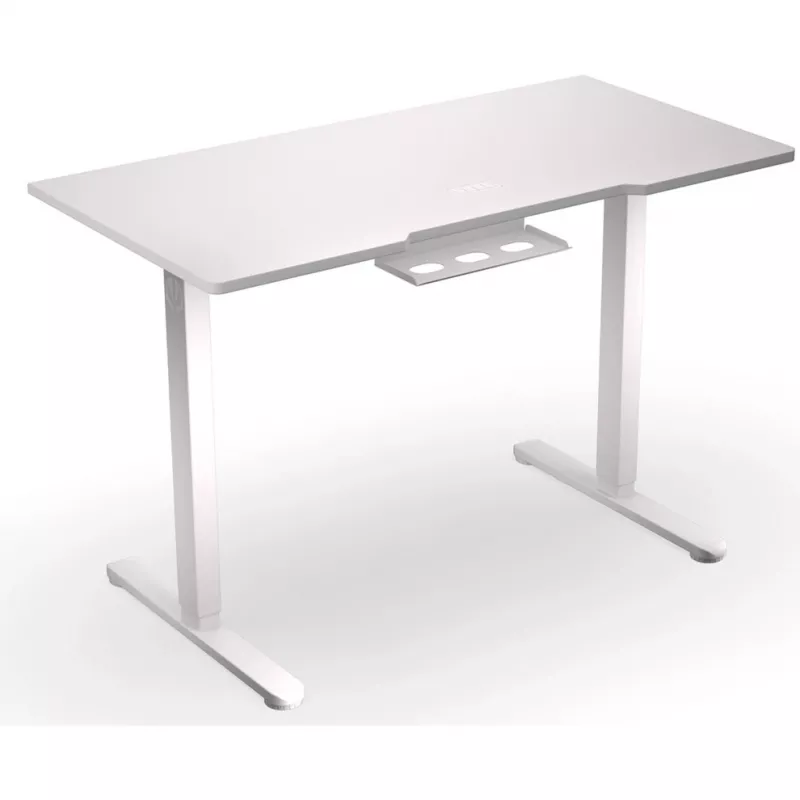 ENDORFY Atlas S Electric Onyx White reguliuojamo aukščio stalas 120x60 cm