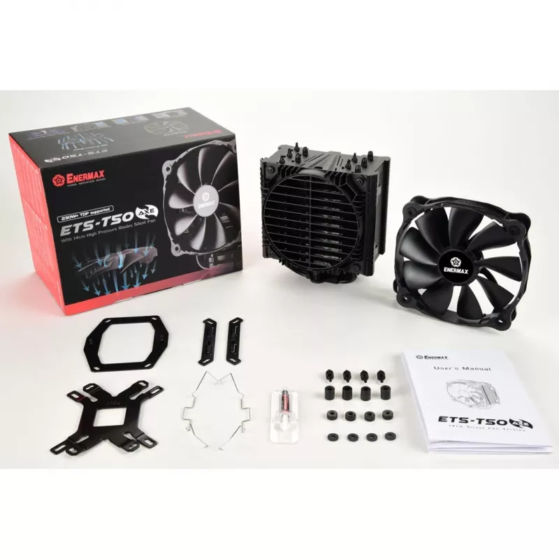 Enermax ETS-T50 AXE Silent Edition 140mm bokštinis CPU oro aušintuvas