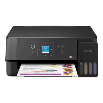Epson EcoTank ET-2922 Spalvotas Daugiafunkcis Rašalinis Spausdintuvas - A4/Legal - Spausdinti, Kopijuoti, Skenuoti - Wi-Fi, USB - Juodas